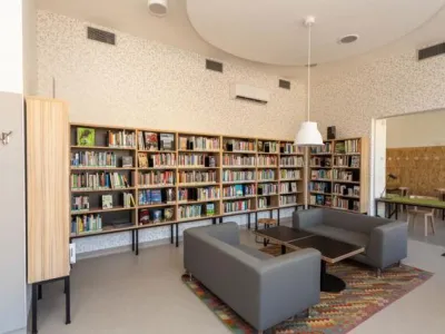 Městská knihovna Praha, pobočka Jezerka, foto: Pavel Klikar