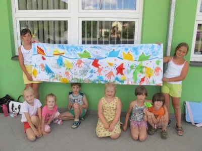 Prázdninová knihovna - Malování moře