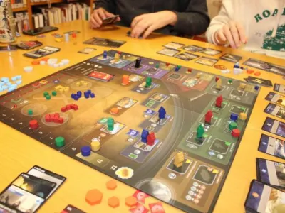 Noc deskových her v Městské knihovně Krnov