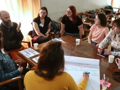 Setkání z cyklu Role knihoven v posilování digitální gramotnosti a digitálního začleňování, foto: Ondřej Besperát