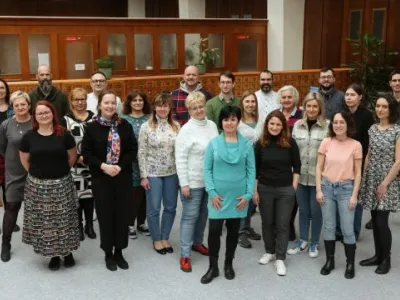 Setkání z cyklu Role knihoven v posilování digitální gramotnosti a digitálního začleňování, foto: Ondřej Besperát