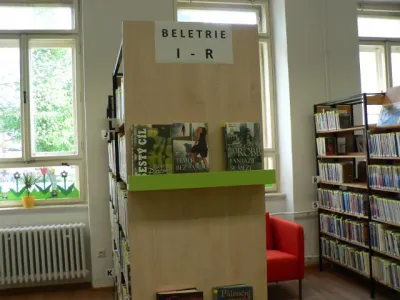 Interiér knihovny, foto: M. Švejcarová