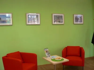 Interiér knihovny, foto: M. Švejcarová