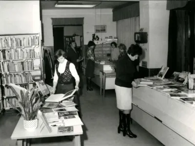 Znojemská knihovna v roce 1977