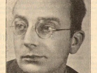 Stanislav Rambousek, knihovník města Jihlavy, iniciátor a jednatel SVOK. Foto Osvětová Morava, 1937.