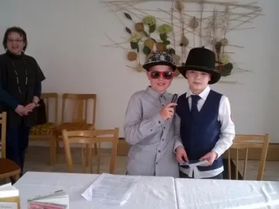 Noc s Andersenem v knihovně Šebrov Noc s Andersenem v knihovně Šebrov