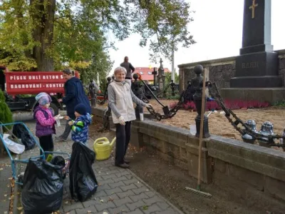 Rahnova hrobka - oprava