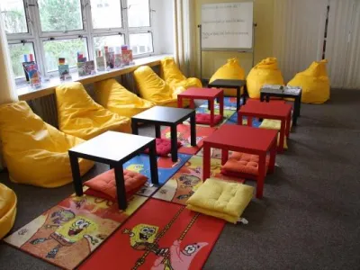 Prostory čtenářského klubu Prostory čtenářského klubu