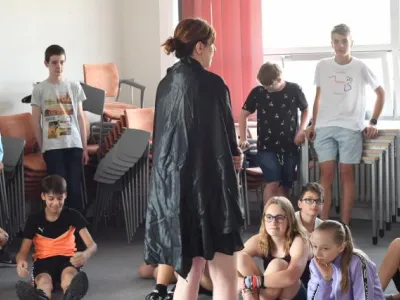 Lekce dramaterapie Čarodějův učeň
