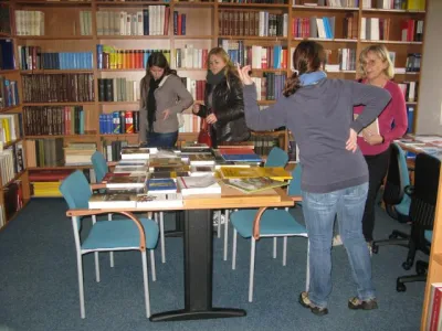 Exkurze v knihovně