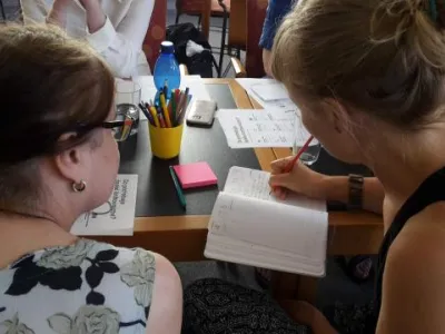 Průběh prvního pražského workshopu, foto: Barbora Buchtová