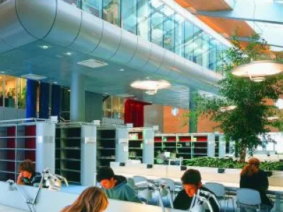 Knihovna univerzitního kampusu MU, foto: Lubomír Čech Knihovna univerzitního kampusu MU, foto: Lubomír Čech