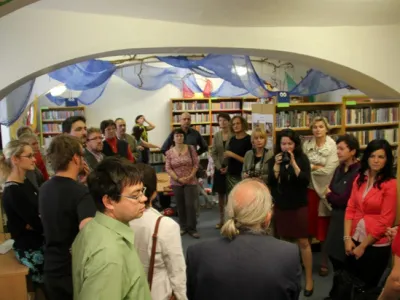 Slavnostní znovuotevření pobočky  3. 10. 2012  Slavnostní znovuotevření pobočky  3. 10. 2012