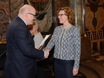 Předání ocenění Knihovna roku