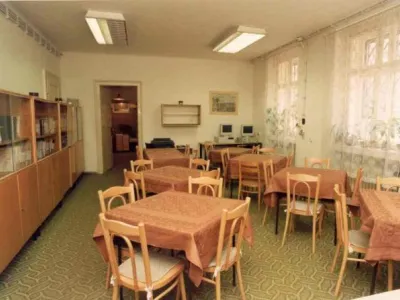 Učebna v roce 1994