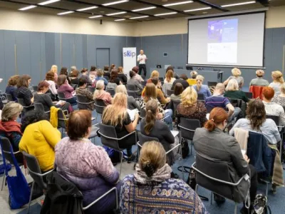 Účastníci workshopu metodiků
