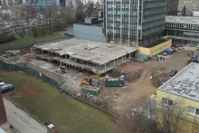 Průběh rekonstrukce a výstavby depozitáře H1