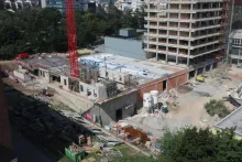 Průběh rekonstrukce a výstavby depozitáře H1