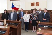 Udělení ocenění TOP Komunitní knihovna Jihomoravského kraje 2020 KJM v Brně-pobočce Medlánky, fotografie Pavel Němec