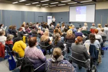 Účastníci workshopu metodiků