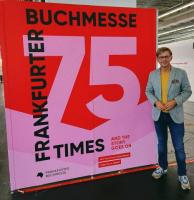 Martin Krafl na Frankfurtském knižním veletrhu