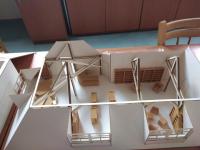 Vyrobené modely dle návrhů interiérů knihoven