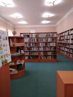 Interiéry Obecní knihovny Ořechov