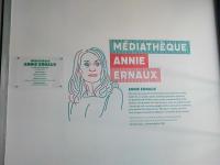Mediatheque Annie Ernaux