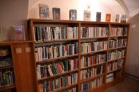 Místní knihovna Kaly, nové regály, foto: Michaela Nečasová
