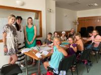 Návštěva rakouských dětí v Městské knihovně Znojmo, foto: Verena Ernst)