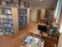Obecní knihovna Sentice, region Brno-venkov, foto: archiv obce Sentice