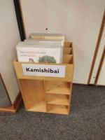 Stadtbibliothek Reutlingen, půjčování příběhů Kamishibai