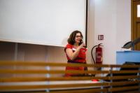 Eva Měřínská vítá účastníky konference