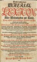 Vedle teologické literatury se v rajhradské knihovně nacházela řada encyklopedií a příručkových děl. Jedním z nich byl např. Grosses vollständiges universal Lexikon Aller Wissenschaften und Künste Leipzig