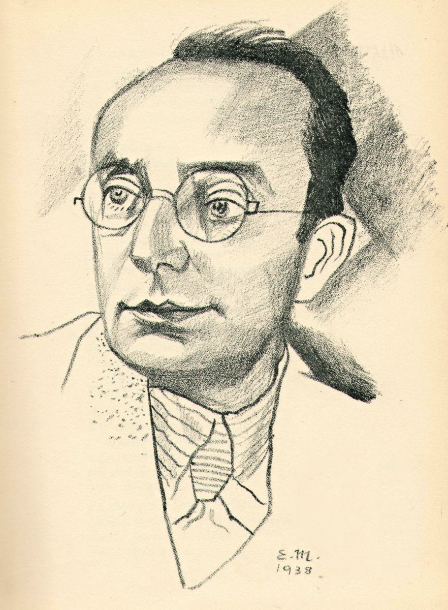 Stanislav Rambousek (1897–1937) v kresbě Eduarda Miléna