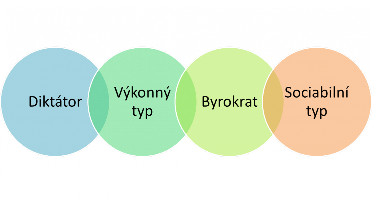 Schéma č. 5) Typy uživatelů a jednací styly (Štěpaník, J., 2005)