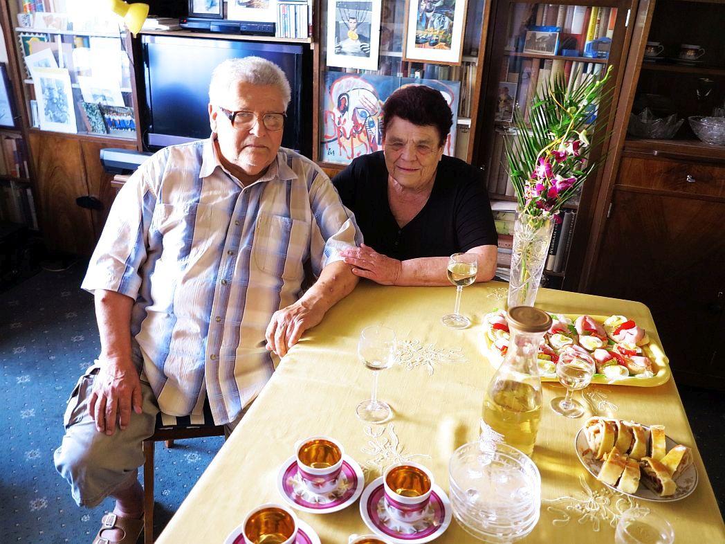 Petr Žižka s manželkou Milenou Žižkovou