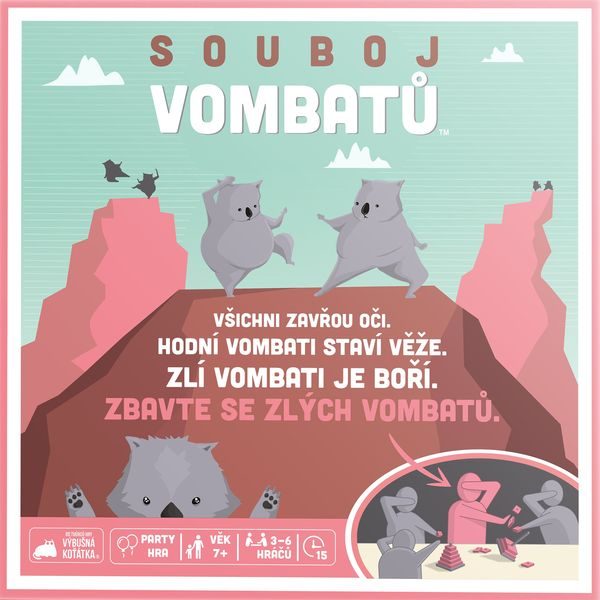 Souboj vombatů