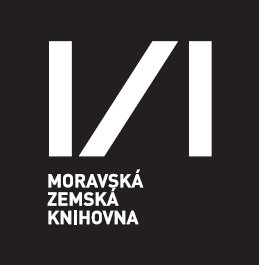 Logo MZK bílá na černé